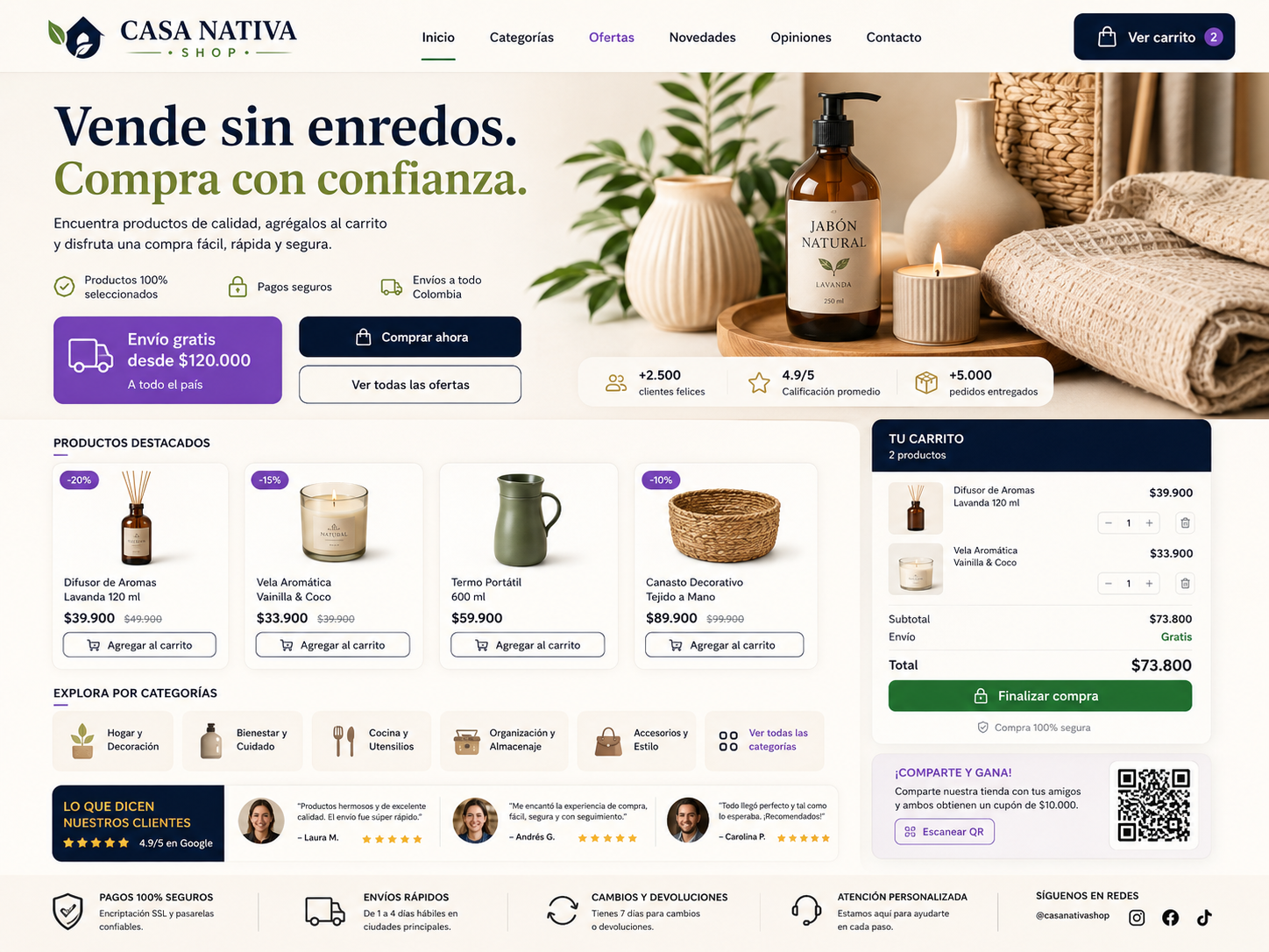 Demo Tienda Digital SG Data