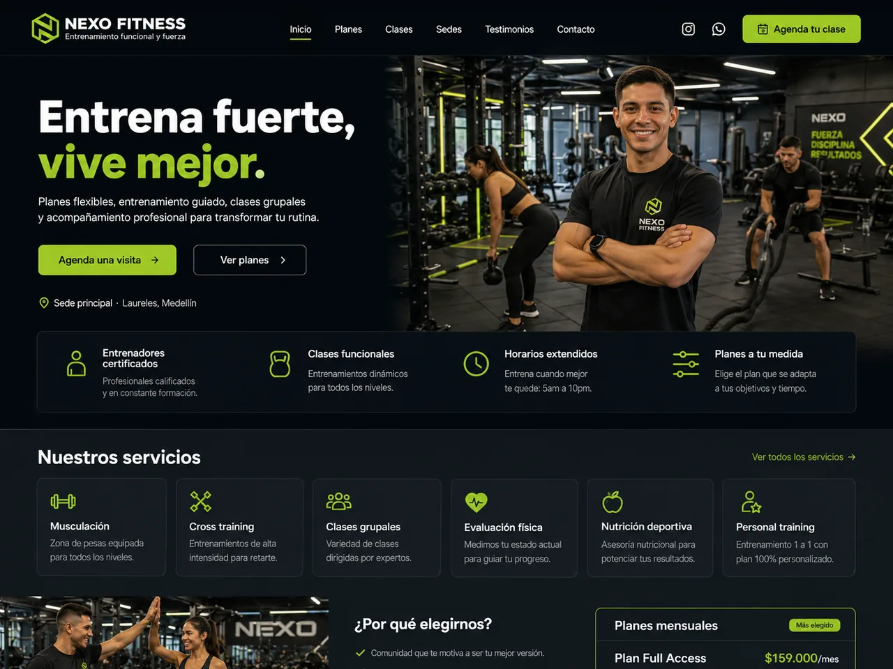 Campaña digital para gimnasios